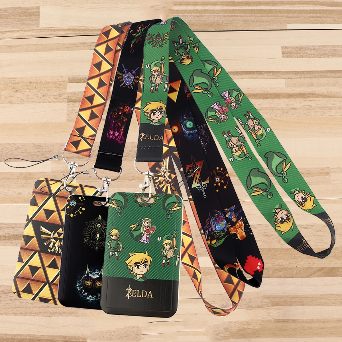 LinkCartoonGameLanyardsforKeyNeckStrapForCardBadgeGym