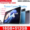Nenmone Mpad15 Super Large Screen Real 14 inch Tablet Android 14 Dual 4G Phone Call 16GB+512GB Tablets 14" 5G WiFi FM 12000mAh 1