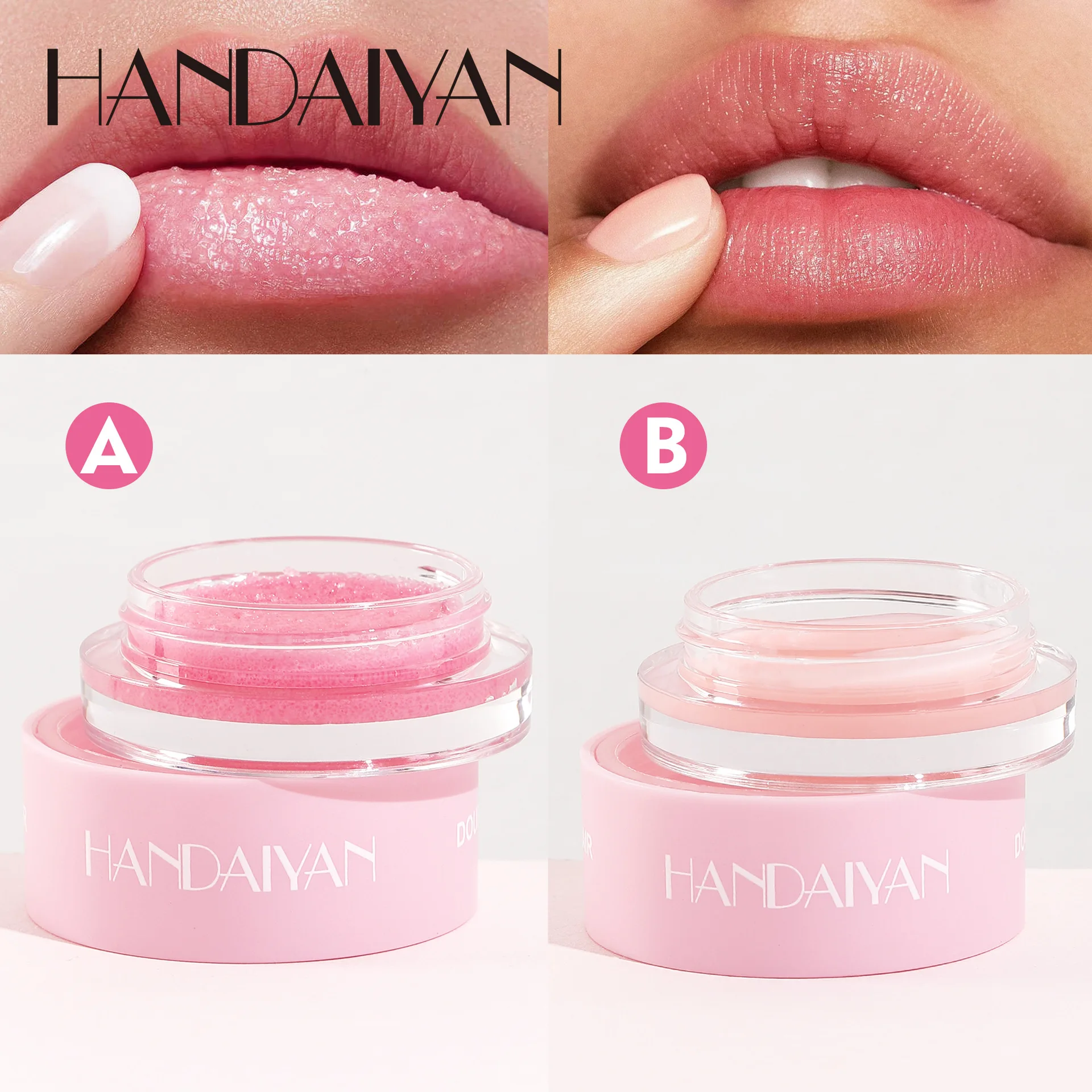 Lip Scrub Moisturizing Exfoliating Remove Dead Skin Reduce LipLines Lip Plumper Sleep LipRepair Nourishing LipCare 3