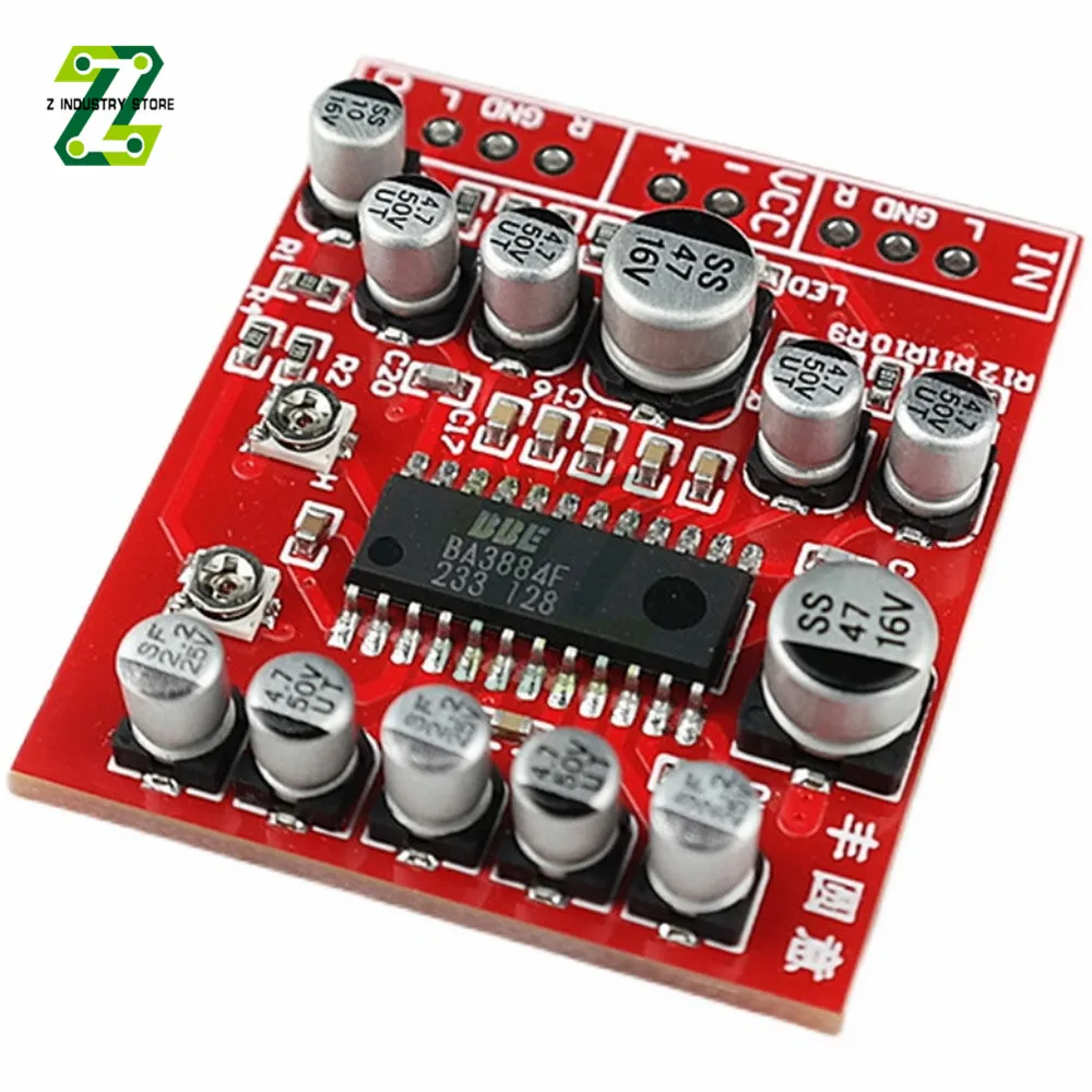 

BA3884F Tone Board Preamplifier BBE Sound Effect Exciter DIY Module to Enhance Clarity Treble and Bass