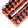 33pcs Screwdriver Bit Combination Set Magnetic Extension Bit Holder Screwdriver Bits Set Quick Release Bit Holder Hollow / Solid 3