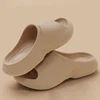 EVA Soft Sole Thick Bottom Waterproof Slippers Summer Big Size Non-slip Home Couple Slippers Ladies Beach Slides Anti-odorant 45 1