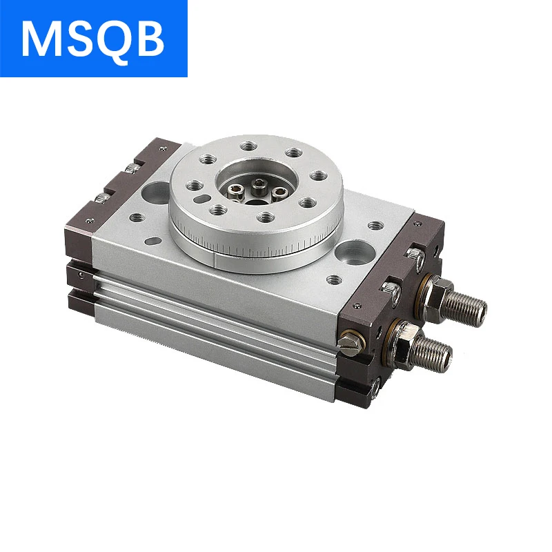 Cilindro Pneumático Rotativo Ajustável 0190 Graus Msqb10a Msqb20a Msqb30r Msqb50r