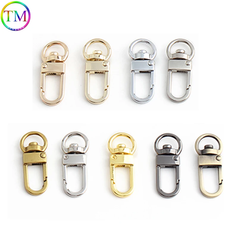 Metal Spring Ring O Ring Clasps Gold Lobster Clasps Clips Hooks For Diy Bags Shoulder Strap Belt Buckle Hardware Accessories