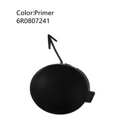 Car Front Bumper Tow Hook Cover Cap (Primer)