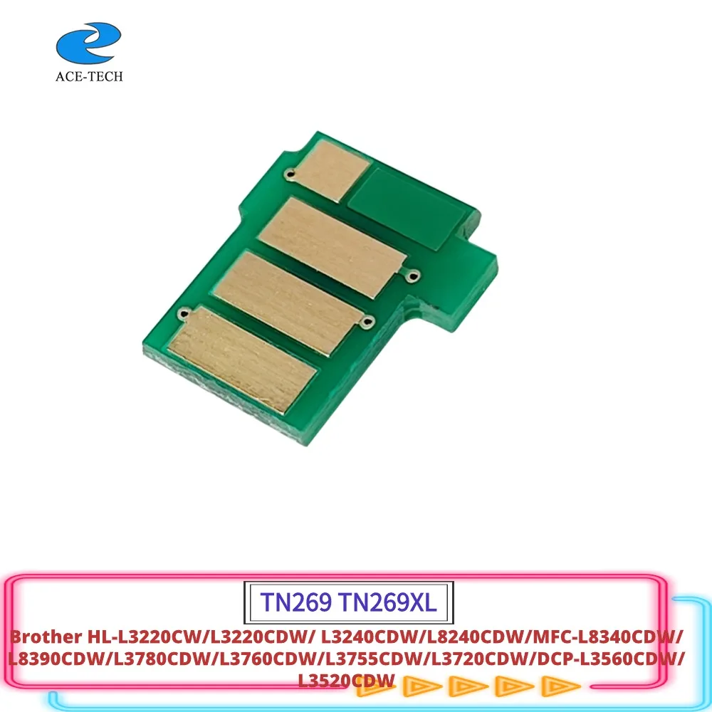 

Тонер-чип TN269 для смартфонов с поддержкой разрешения L3220C/L3240/L8240CDW/L8390/L3780/L3760/L3755/L3720CDW Φ TN248XL