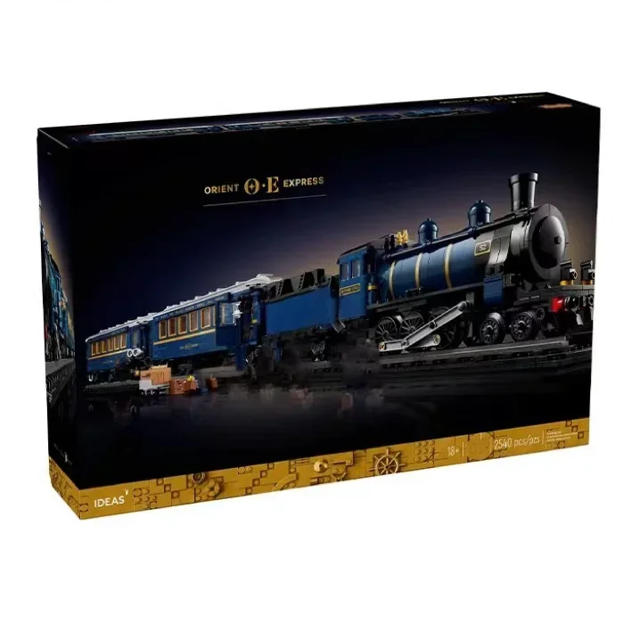 

2024 NEW 21344 Ideas Orient Express Train Building Blocks Set 140th anniversary luxury train Bricks DIY Toys for Children gifts