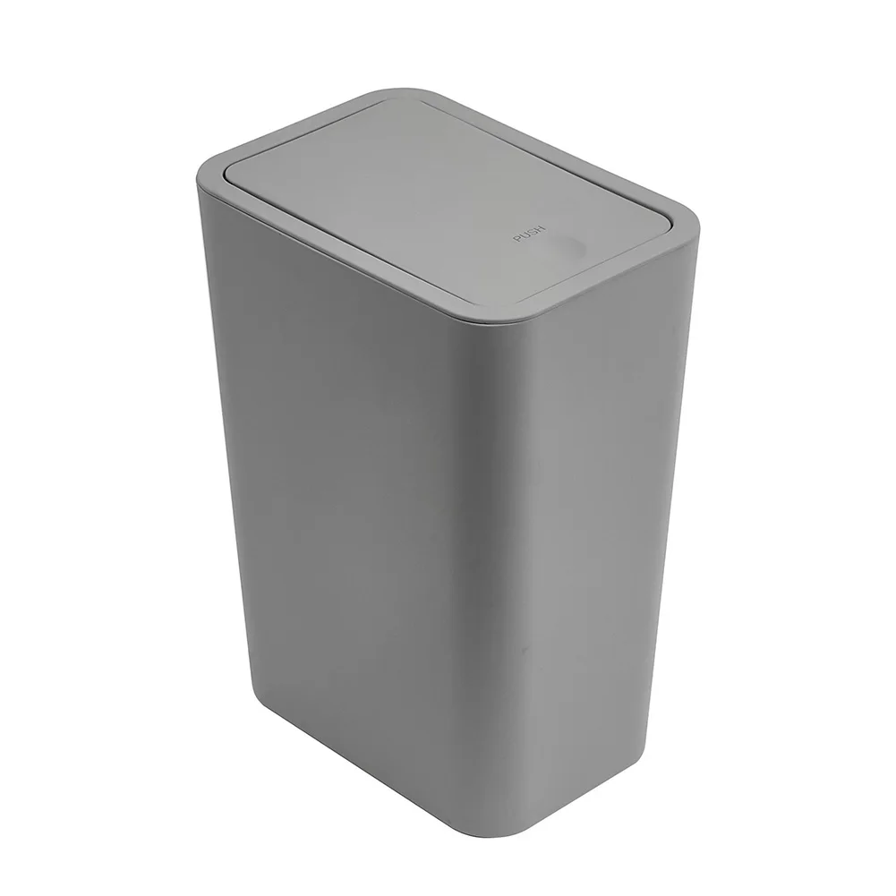 

Plastic Household Trash Can Easy To Clean Large Capacity Lid Package Content Part Name Sleek Design Easy To Clean