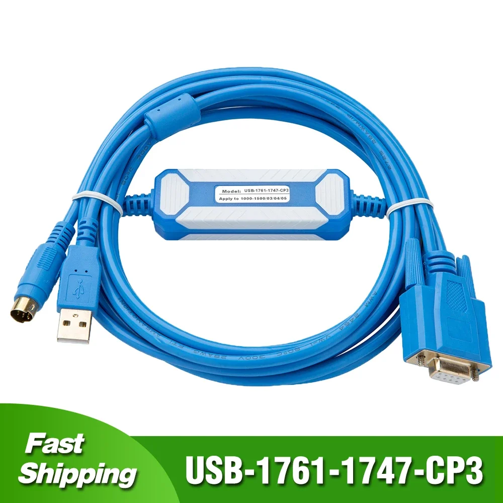 Cabo-de-programa-o-PLC-para-Allen-Davidson-USB-1761-1747-CP3-AB-SLC ...