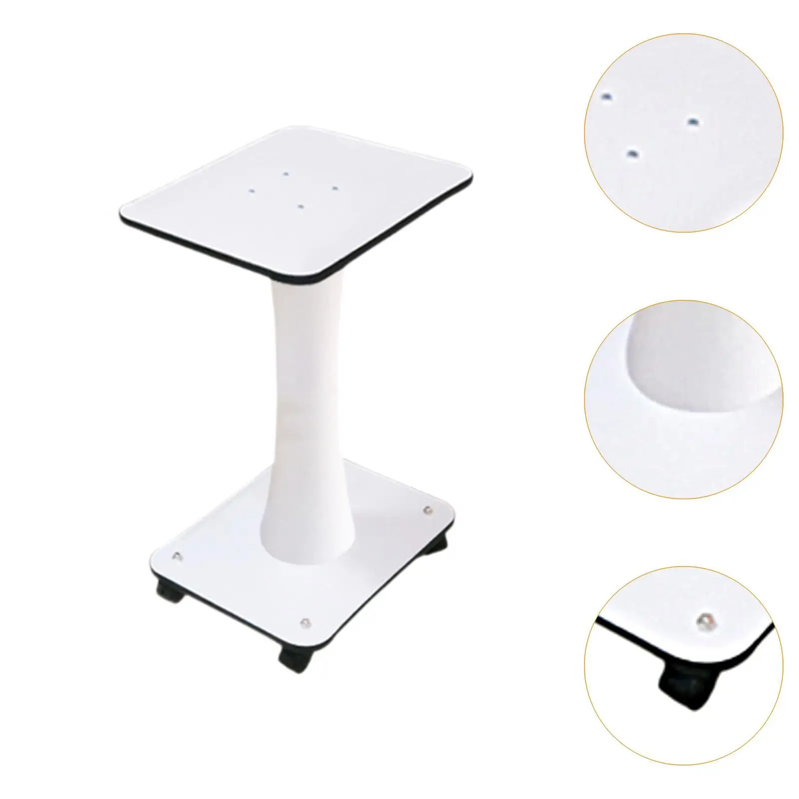 Salon SPA Rolling Trolley with Wheels Salon Trolley Cart for Office Home Spa