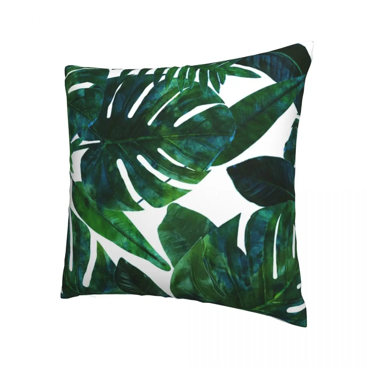 

Tropical Jungle Nature Botanical Bohemian Pillowcase Soft Polyester Cushion Cover Gift Pillow Case Cover Seat Zippered 45*45cm