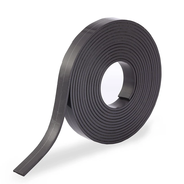 Adhesive Magnetic Magnet Strip, 10 Mm Adhesive Rubber Strip