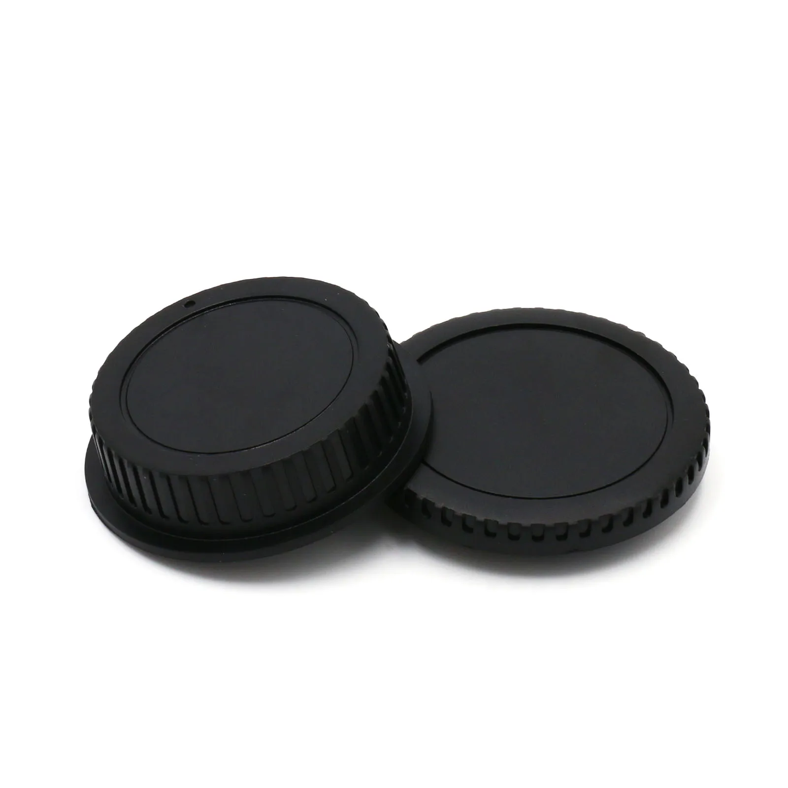 Camera Lens Cap Camera Protection Cap Camera Lens Cover Camera Cover Rear Lens Body Cap Camera Cover Set Dust Screw Mount Protection Plastic Black Replacement for Canon EOS EF EFS 5DII 6D