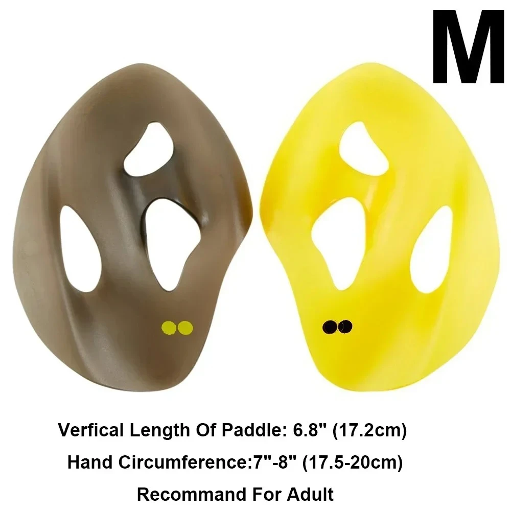 FINIS Ergonomic Swimming Training Paddles for Professional Stroke Practice