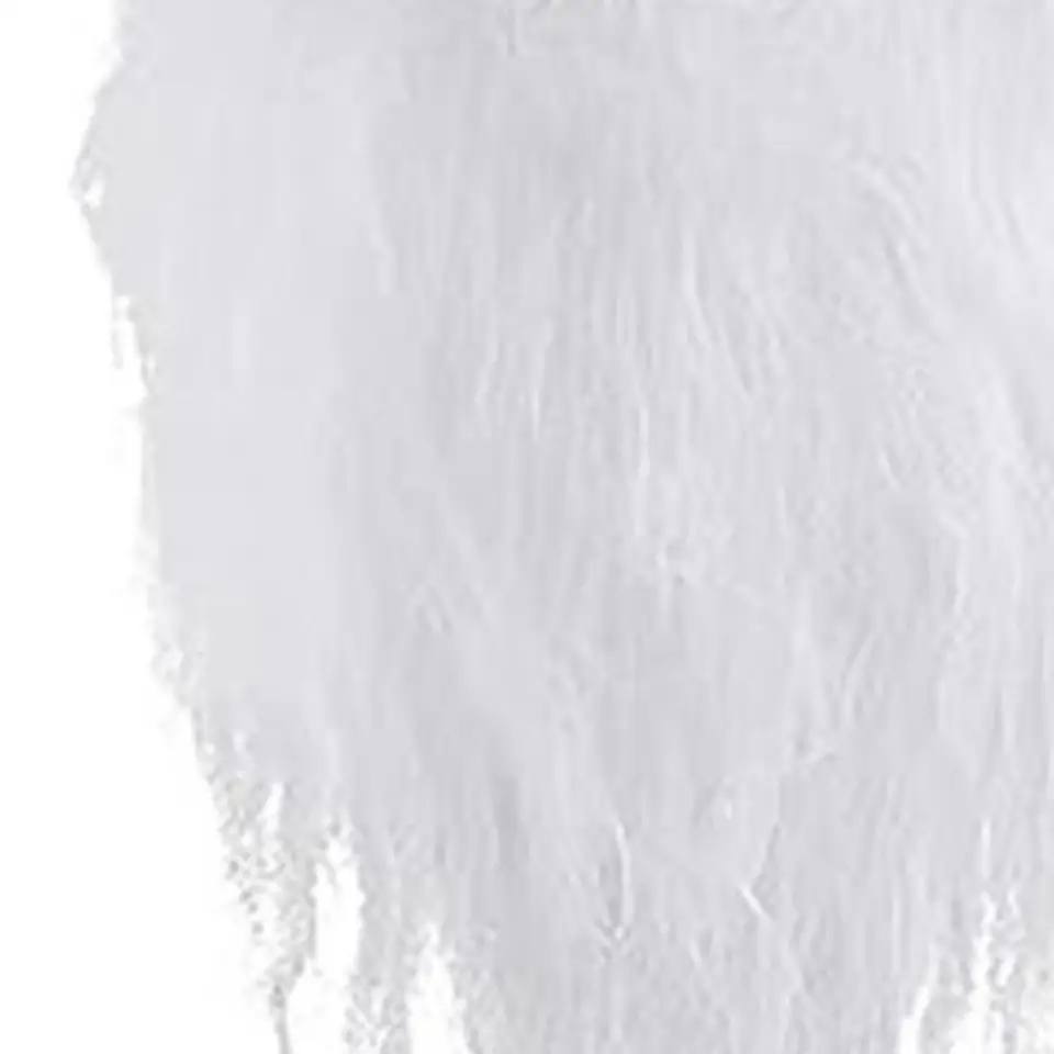 Barba Finta Babbo Natale - 5 Pezzi Con Fascia Elastica | Bianca, 23x19 Cm, Per Costumi E Feste - Foto 4