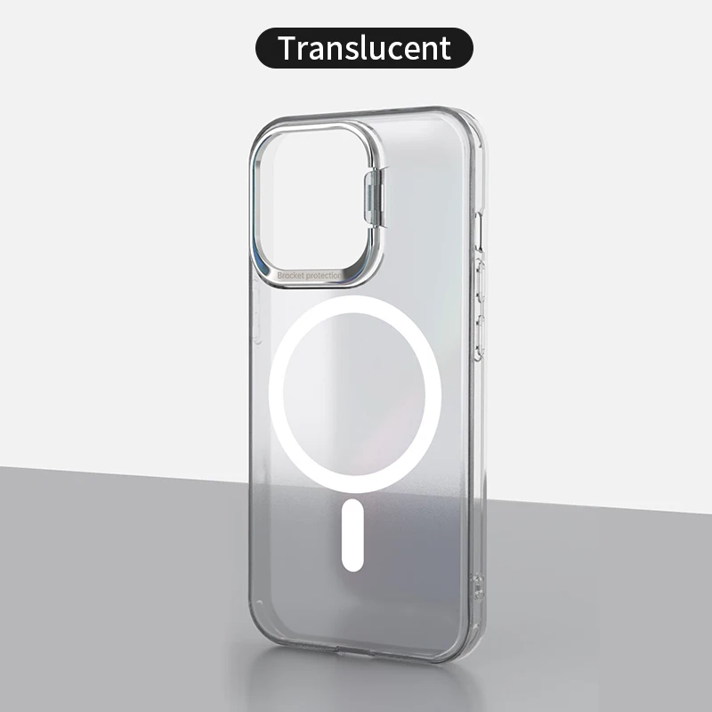 حافظة هاتف مغناطيسية PZOZ لهاتف آيفون 15 14 بلس بر...