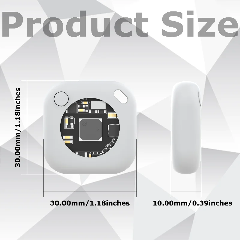 Anti Loss GPS Tracker MINI Square Locator For Mobile Anti-theft Use In Conjunction With iOS System Find My APP