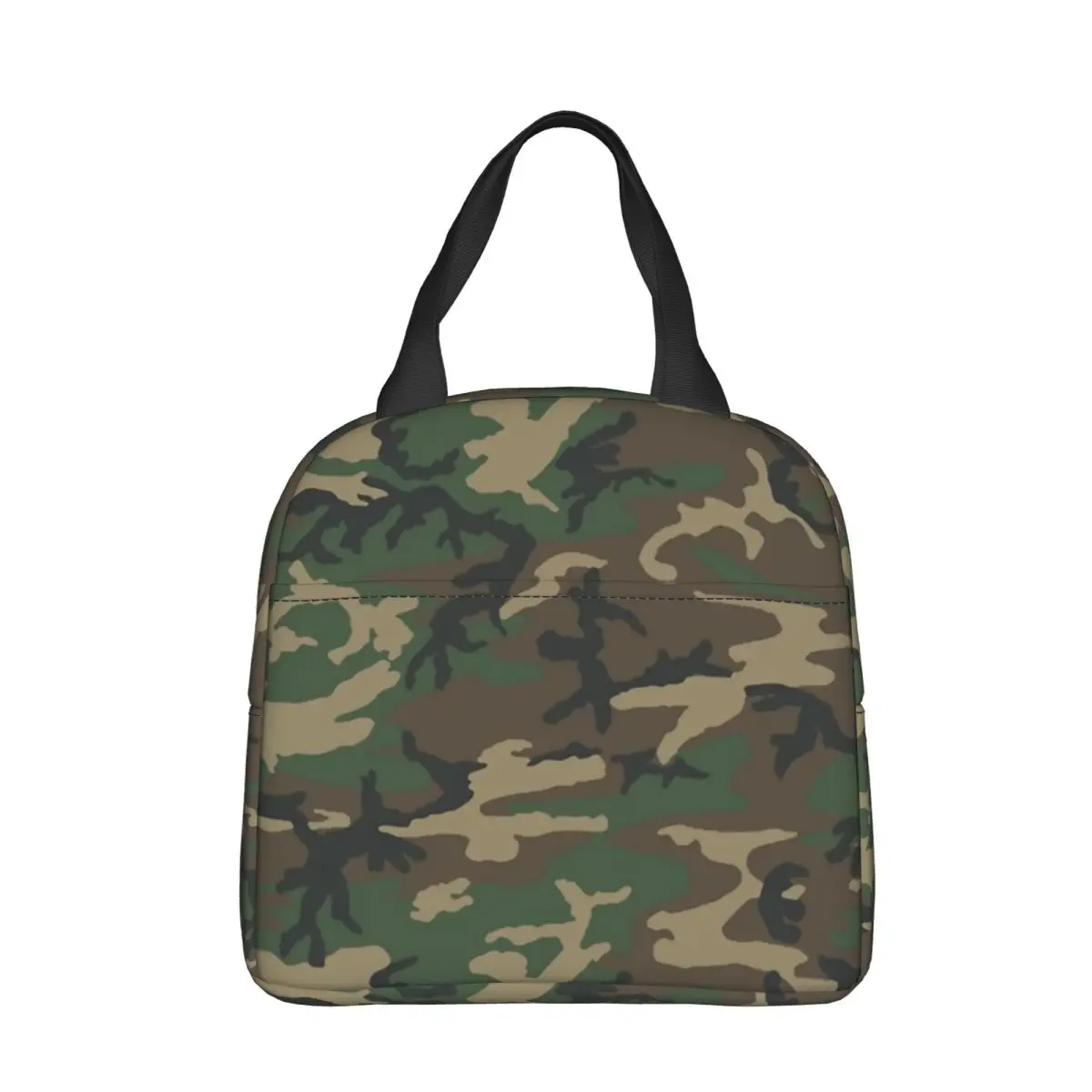 Military Camo Camouflage Insulated Lunch Bags Borsa Termica Contenitore Per Pasti Pilot Fighter Army Tote Lunch Box Food Bag College