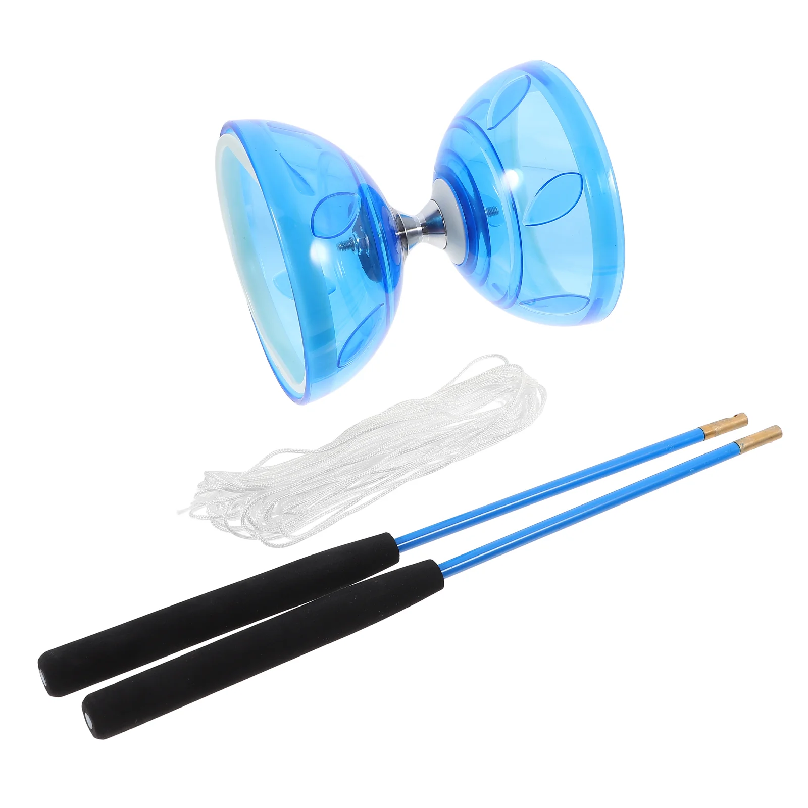 Double-headed Diabolo Toys Chinese Yo for Kids Elderly Juggling Set Soft Rubber Professional Student Plastic Chinese Kids Toys diabolo toy
