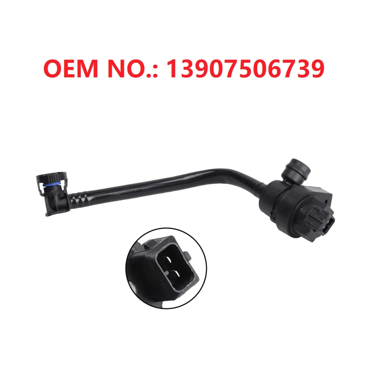 13907506739 New Car Vapor Canister Purge Solenoid for BMW E60 E63 E64 E65 E66 E53 2004-2006