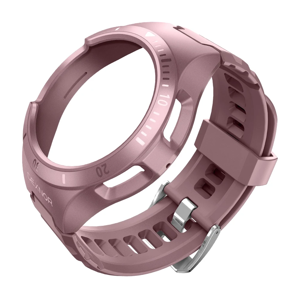 Rugged Shockproof Sports Band with Case - Adjustable Uni-body Design
