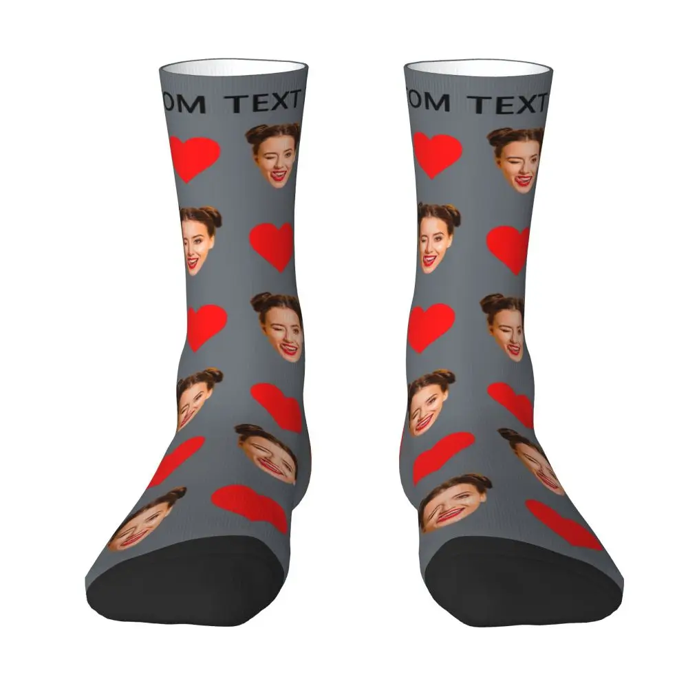 Personal Custom Avatar Printed Socks Cozy Sport Middle Tube Socks Cotton for Unisex Birthday Present 4 S0698ba297b7b4e1f9e89edb0b106c6009