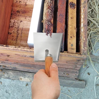 High-Quality Stainless Efficient Pollen Collection Hive Cleaning Shovel
