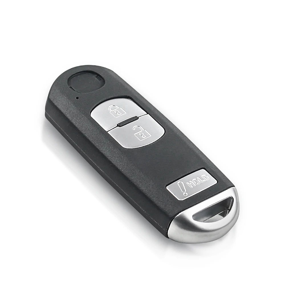 Key Case Car Key Shell Key Shell Dandkey For Mazda 3 5 6 CX5 CX7 CX-5 Atenza Clip Smart Auto 2/3/4 Buttons Car Key Shell Replacement Fob With Emergency Key Blade