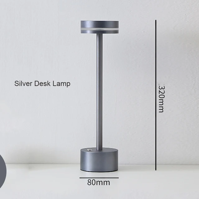 G Silver Lamp
