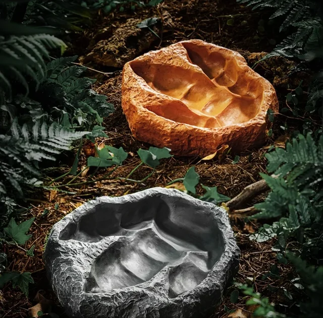 Dinosaur Skull Reptile Pet Hideout Snake Hideout Lizard Basking Platform Reptile Pet Terrarium Aquascape 4