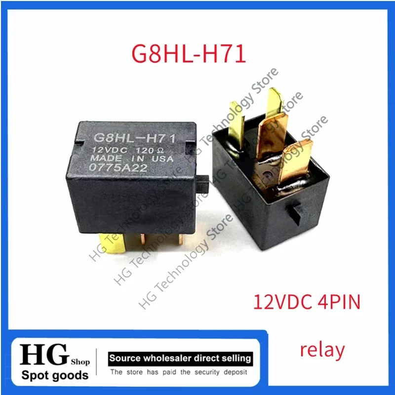 Original G8HL-H71 12V 4pin relais Für Honda Accord Civic CRV Fit Acht Generation Front Van Odyssey klimaanlage relais