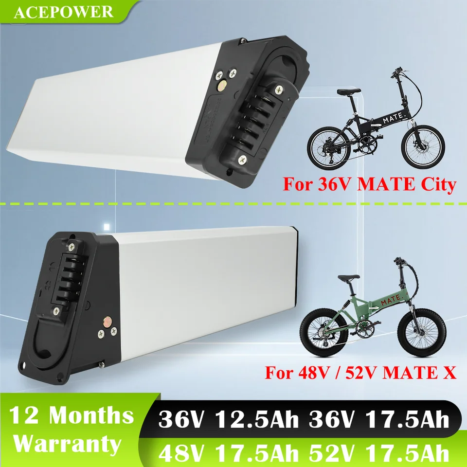 MATE X MATE City Fusion 電動自転車用バッテリー 36V 13Ah 17.5Ah 48V