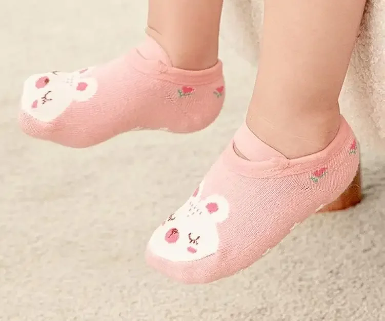 مجموعة جوارب أطفال أرضية مضادة للانزلاق (شرابات حا...