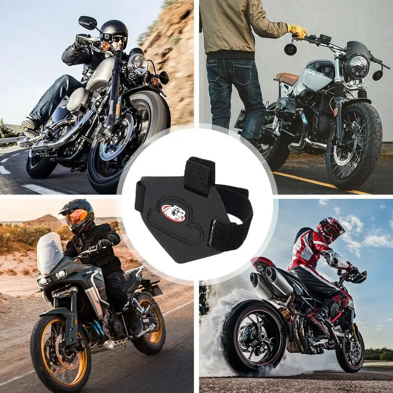 Motorcycle Shifter Shoe Protector Motorcycle Boot Covers Anti-Slip Shoes Protection Cover Adjustable For Keep Shoes Clean