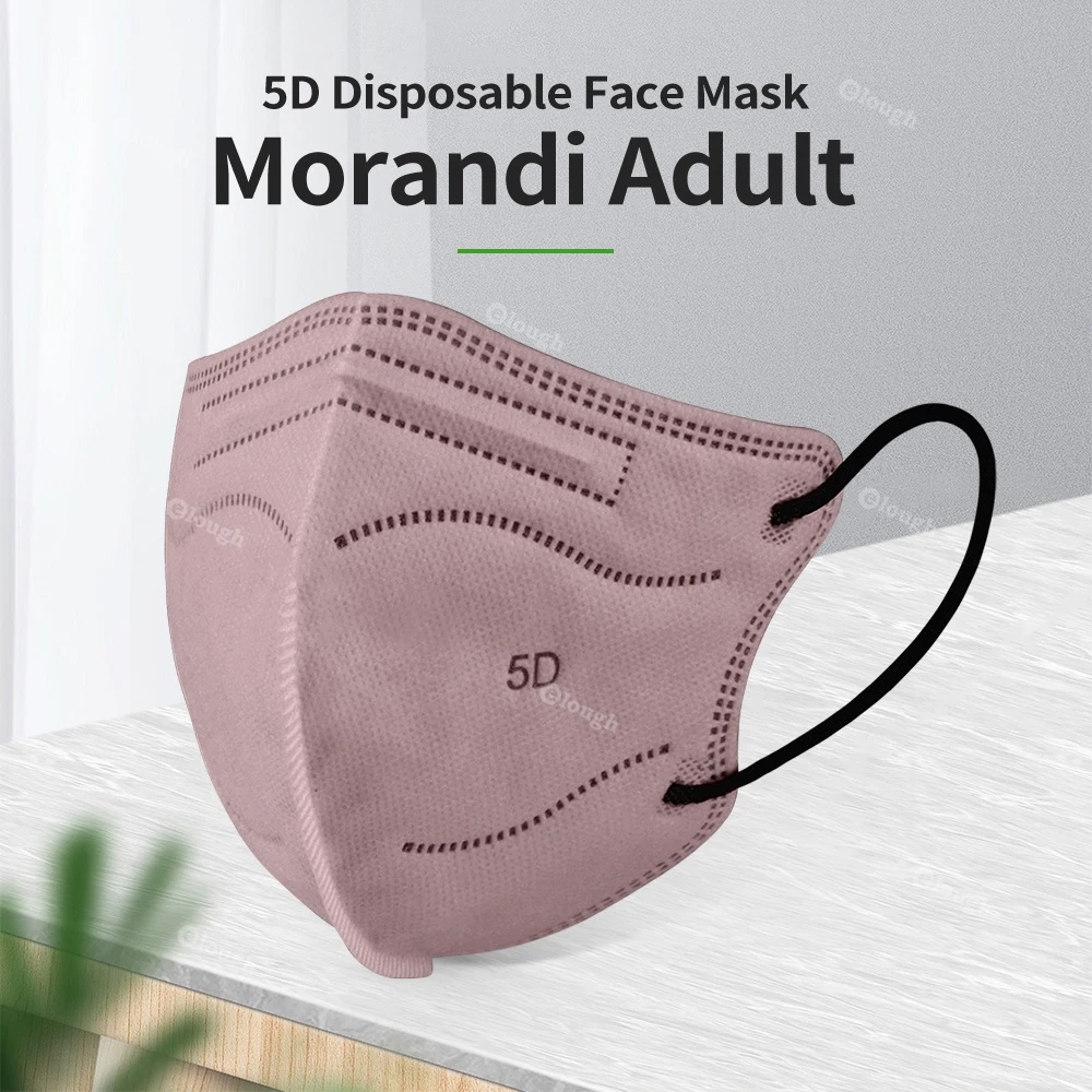 Elough 4D ffp2 CE Mask fpp2 Approved kn95 Mascarillas Color homologada Masks Kn95 Certified Black Reusable Mask FFP2MASK Masque face mask