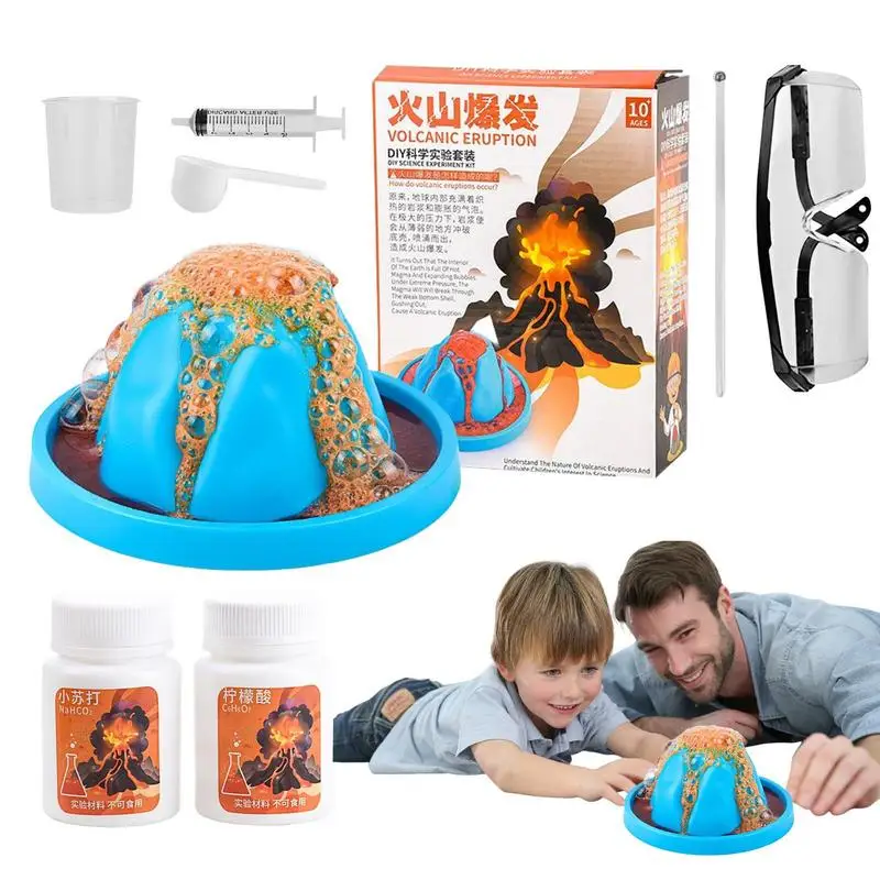 Рисунок 6 - Извержение вулкана DIY Stem проекты