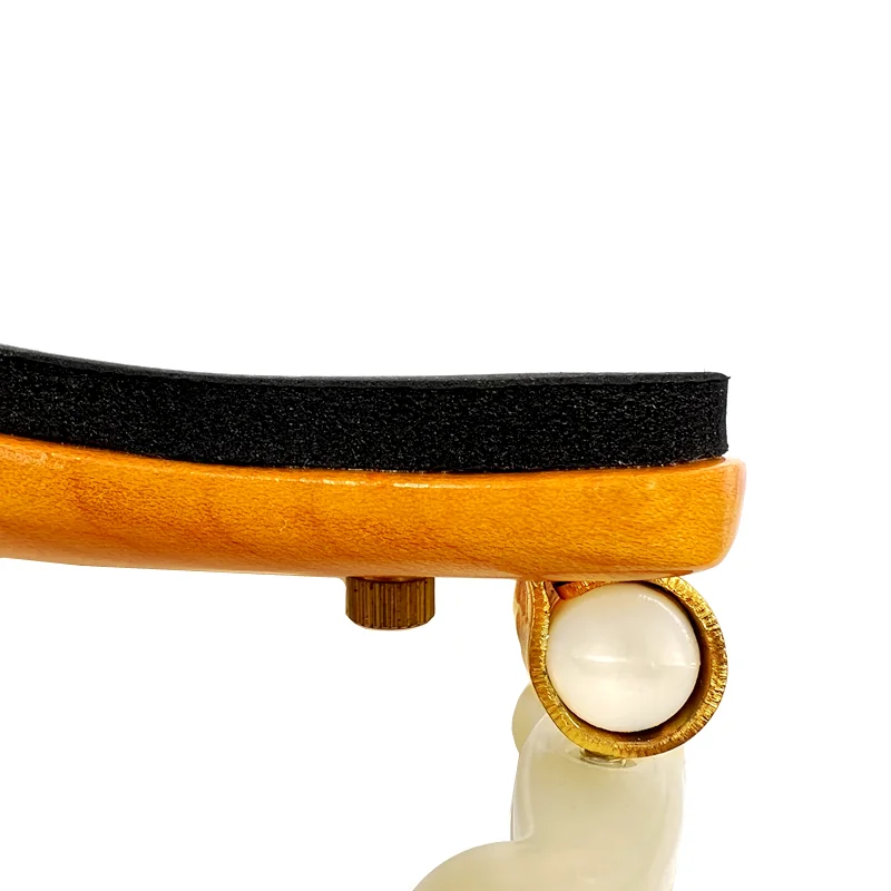 1pcs High quality adjustable 15''-16'' viola maple Shoulder Rest Support with Clean cloth ,viola Parts Accessories fittings