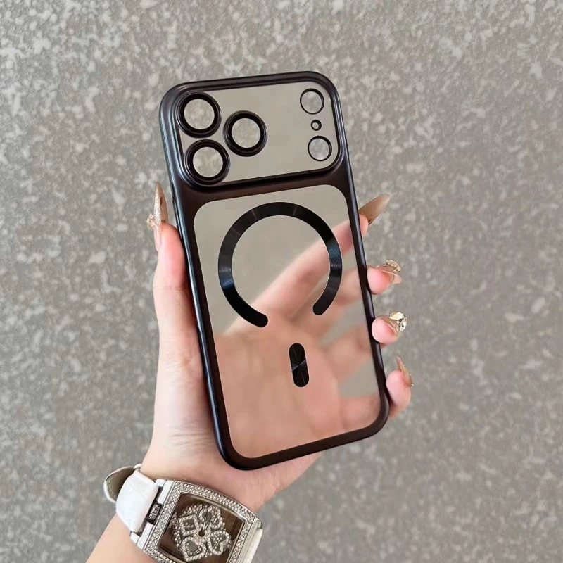 ตัวเลือกสินค้า เคส Magsafe ใสกันกระแทก iPhone 17/16 Pro Max