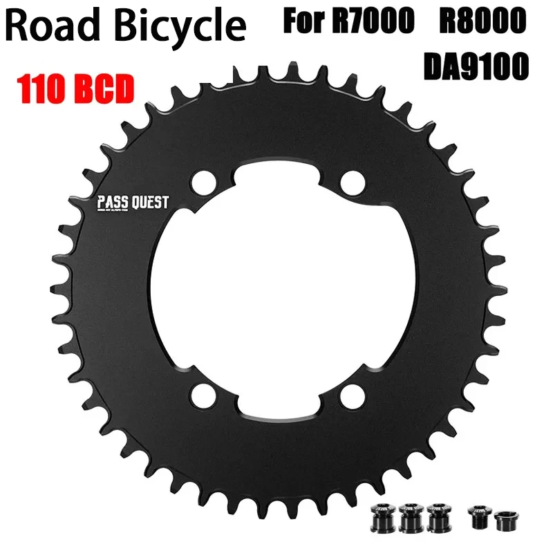

110BCD Circular Closed Disc Road Bicycle 36T 40T 44T 46T 48T 50T 52T 54T 56T 58T Bicycle Sprocket for SHIMANO R9100