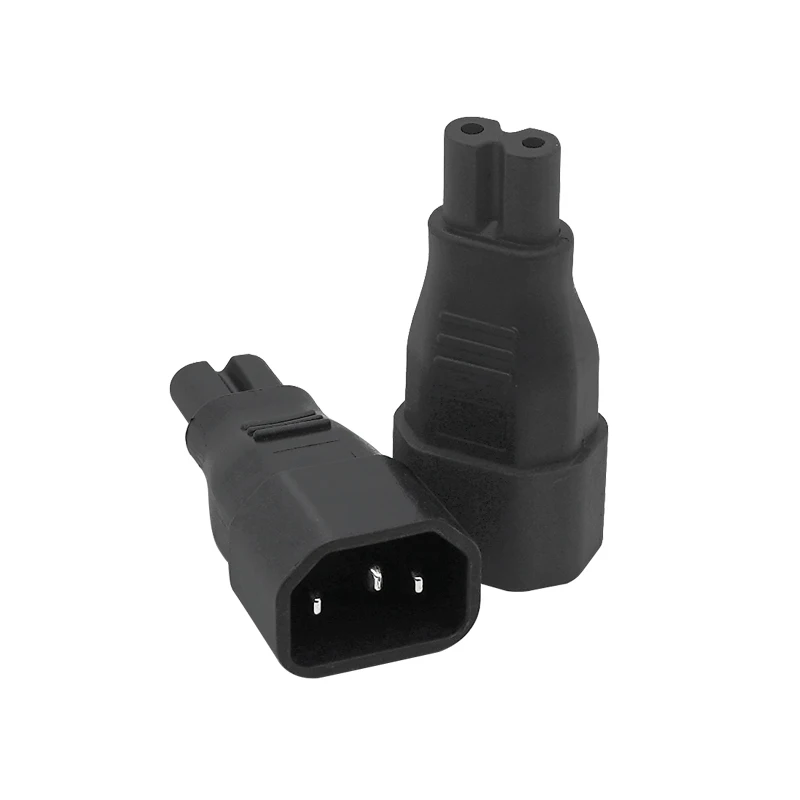 

IEC 320 C14 to C7 adapter IEC C7 to C14 AC adapter Kettle 3-Pin C14 Male To C7 Female Power Converter Plug Socket