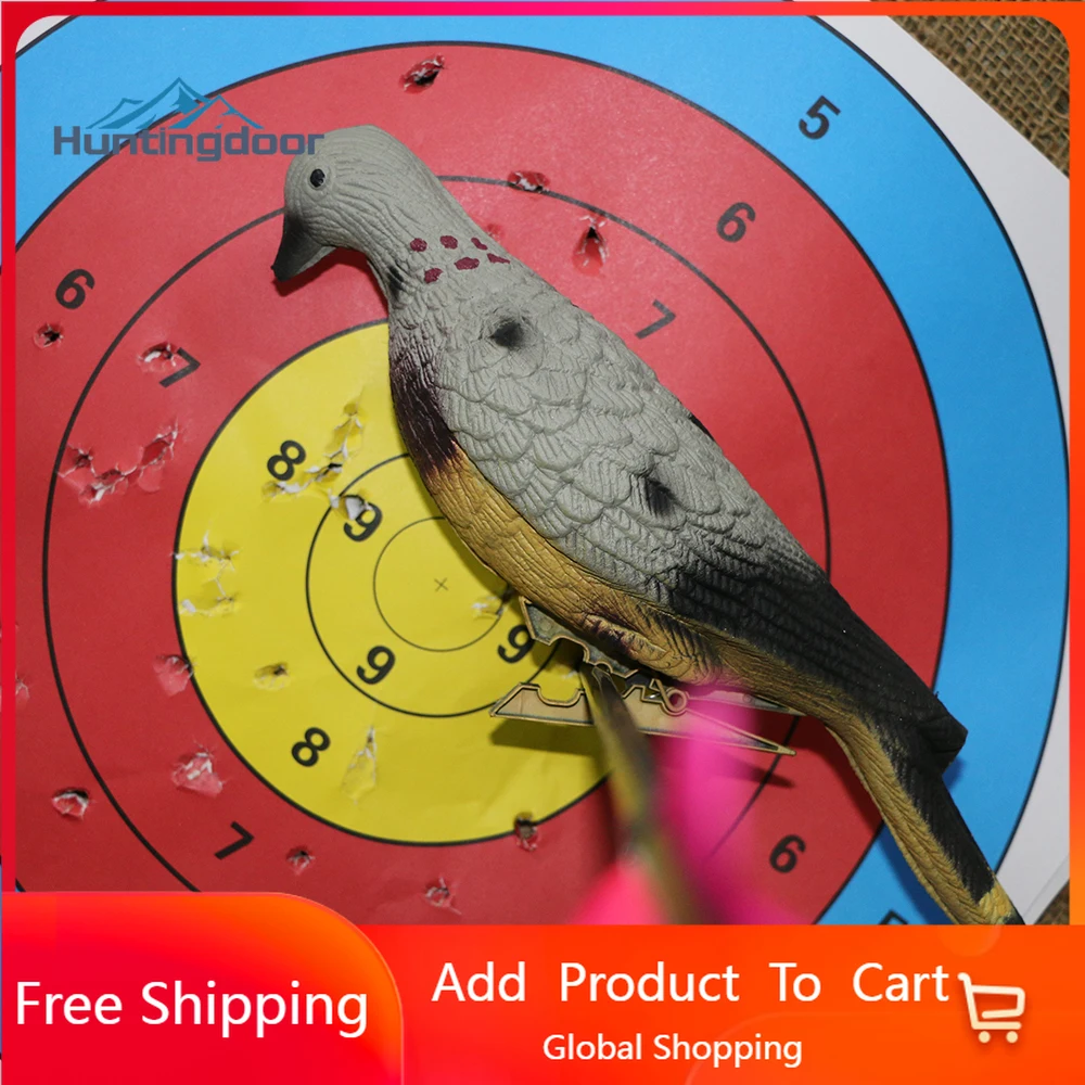 5pcs/10 pcs 3D Pigeon Archery Arrow Target Animal Practice Recurve