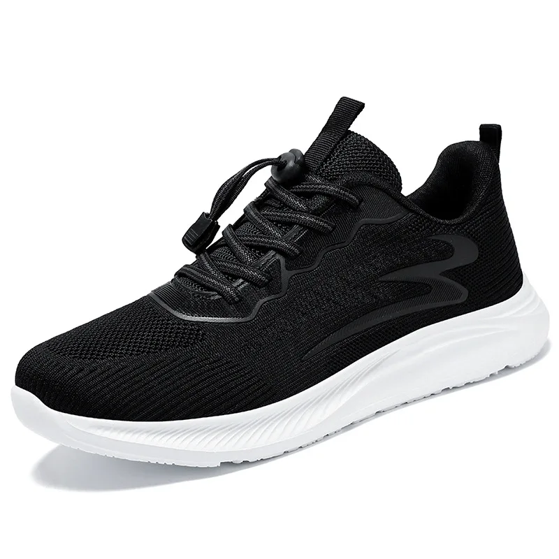 Sneakers for Men 2023 New Flying Woven Men's Shoes Casual Shoes Korean Style Trendy Shoes Fashion Sports Shoes Men's Sneakers
