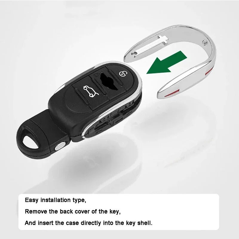 Car Key Case Cover Keychain For Mini Cooper JCW S F55-F60