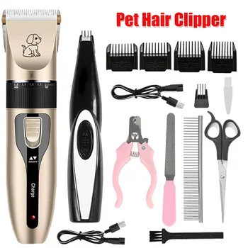 Professional Rechargeable Quiet Pet Clipper Kit 1