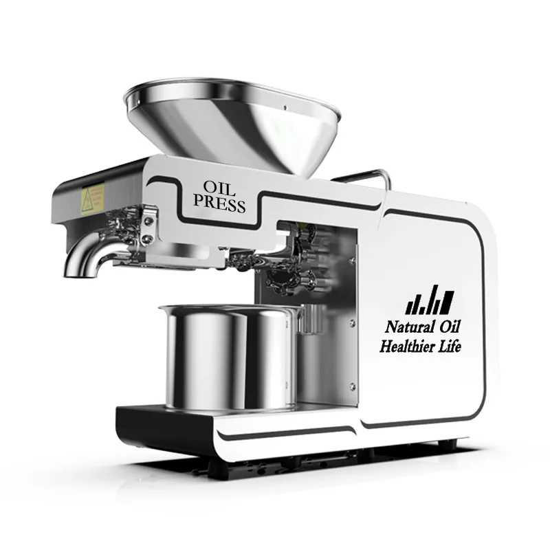 Home Oil Press Stainless Steel Oil Extractor High Extraction Sesame Flax Seed Peanut Press Oil Machine Cold And Hot Extractor 2