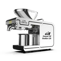 Home Oil Press Stainless Steel Oil Extractor High Extraction Sesame Flax Seed Peanut Press Oil Machine Cold And Hot Extractor 2