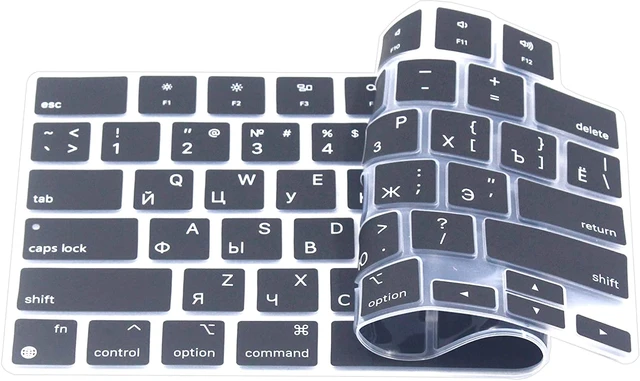 Couverture de clavier en langue russe, pour MacBook Air 2022 M2 A2681  MacBook Pro 14 A2442 M1 Pro/ M1 Max & Pro 16 pouces A2485, 13.6 - AliExpress