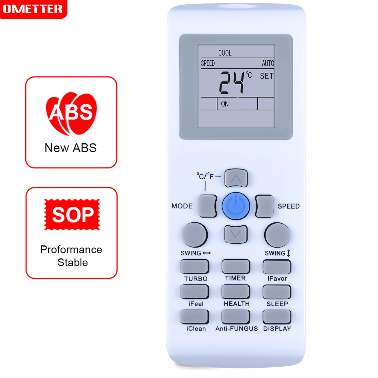 Télécommande Pour Climatiseur Airton Et AKAI - Modèle YKR-H/001E - Infrarouge, Sans Piles