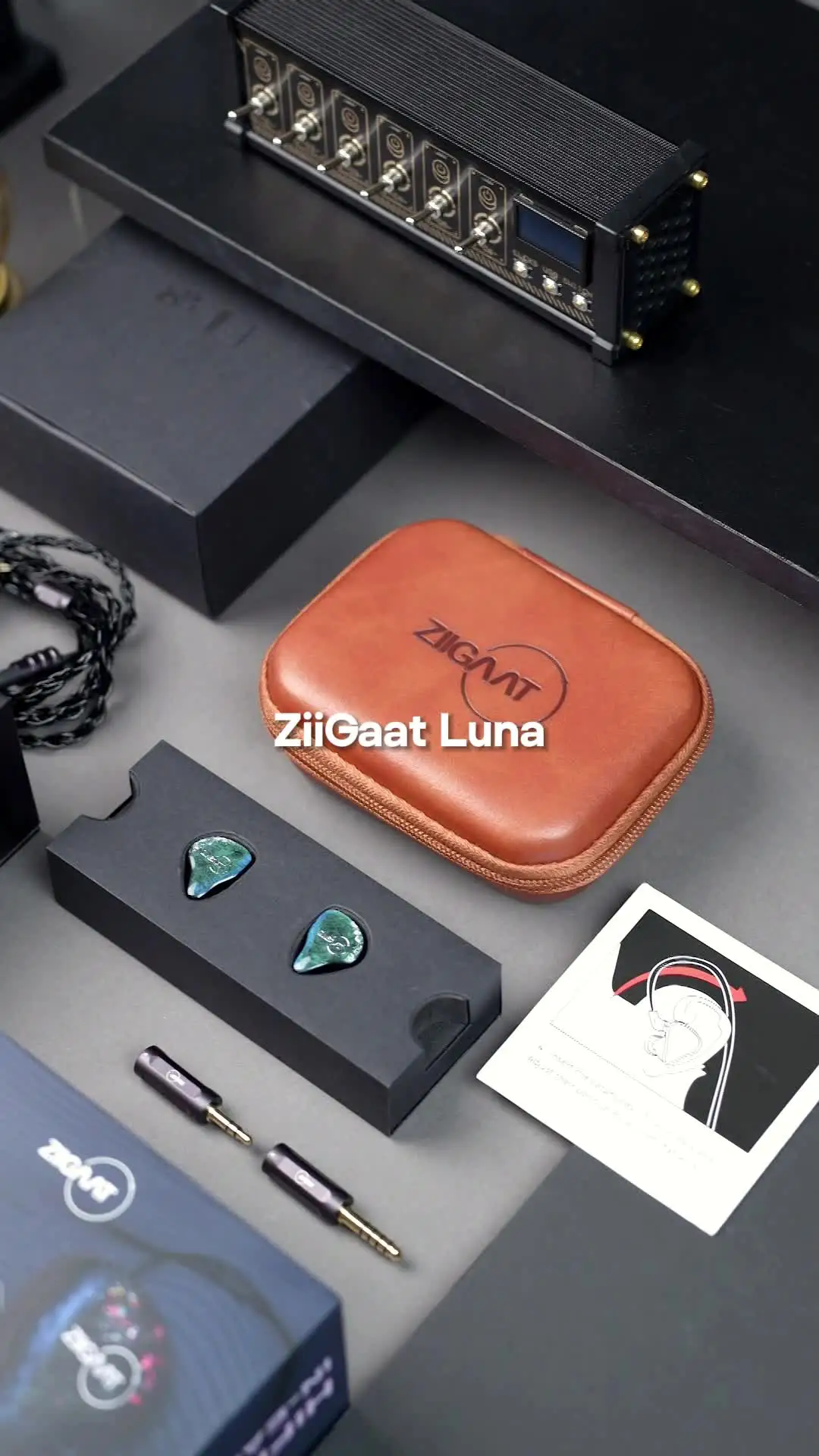 ZiiGaat Luna 6BA IEM ハイエンドフルBA有線イヤホン ZiiGaat Luna – e