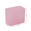 Cotton Pads Swab Nail Wipes Makeup Brushes Organizer Storage Box Holder Container Case Independent Double-Compartment 6